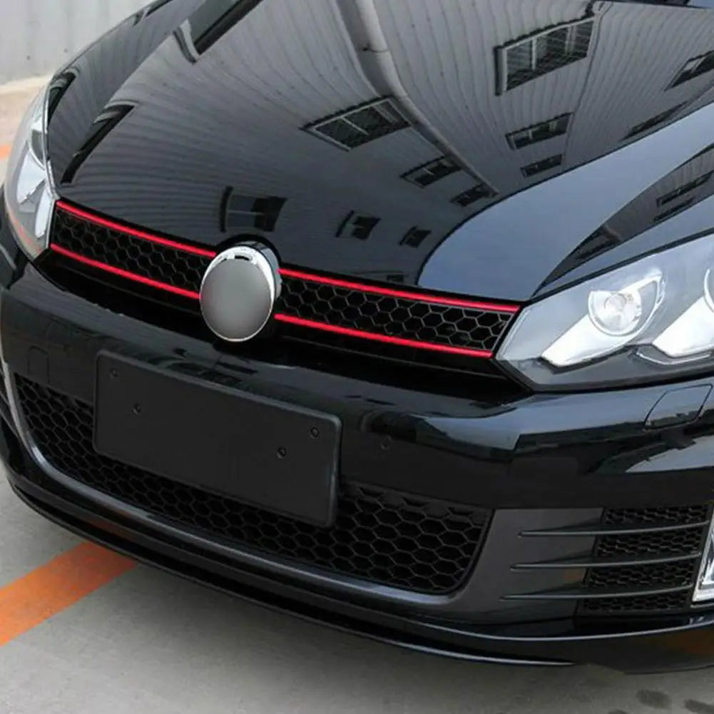 VW Golf 6 7 Tiguan Reflective Front Grille Trim Strip Sticker