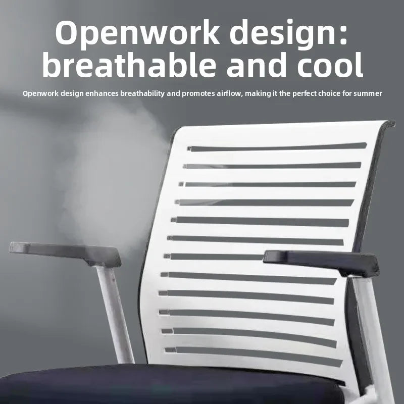 Office Staff Training Chair with Writing Board Wheels Office Chair Conference Chair Movable Folding Computer Chair Oasis Select