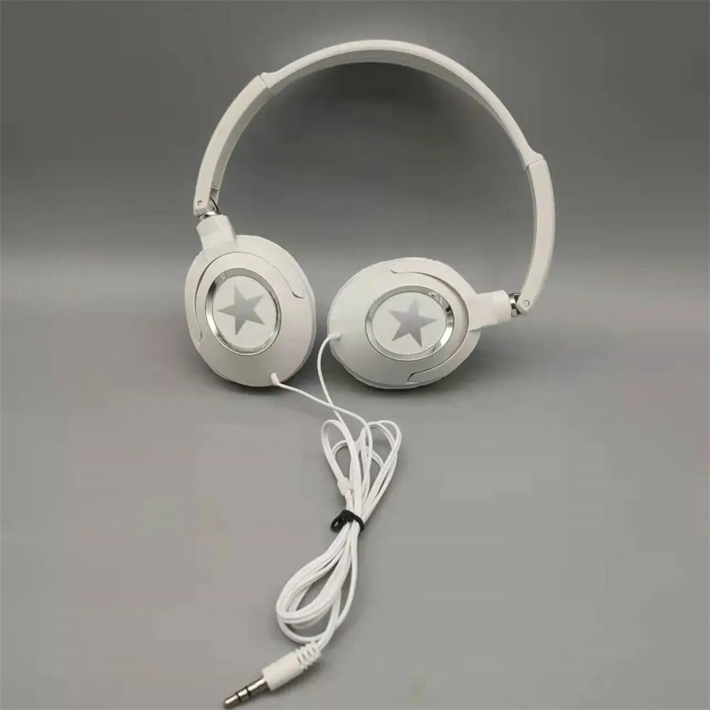 Sound Wired Headphones Over Ear Headset Bass HiFi Sound Music Stereo Earphones Flexible Adjustable Headset For PC Mobile Oasis Select