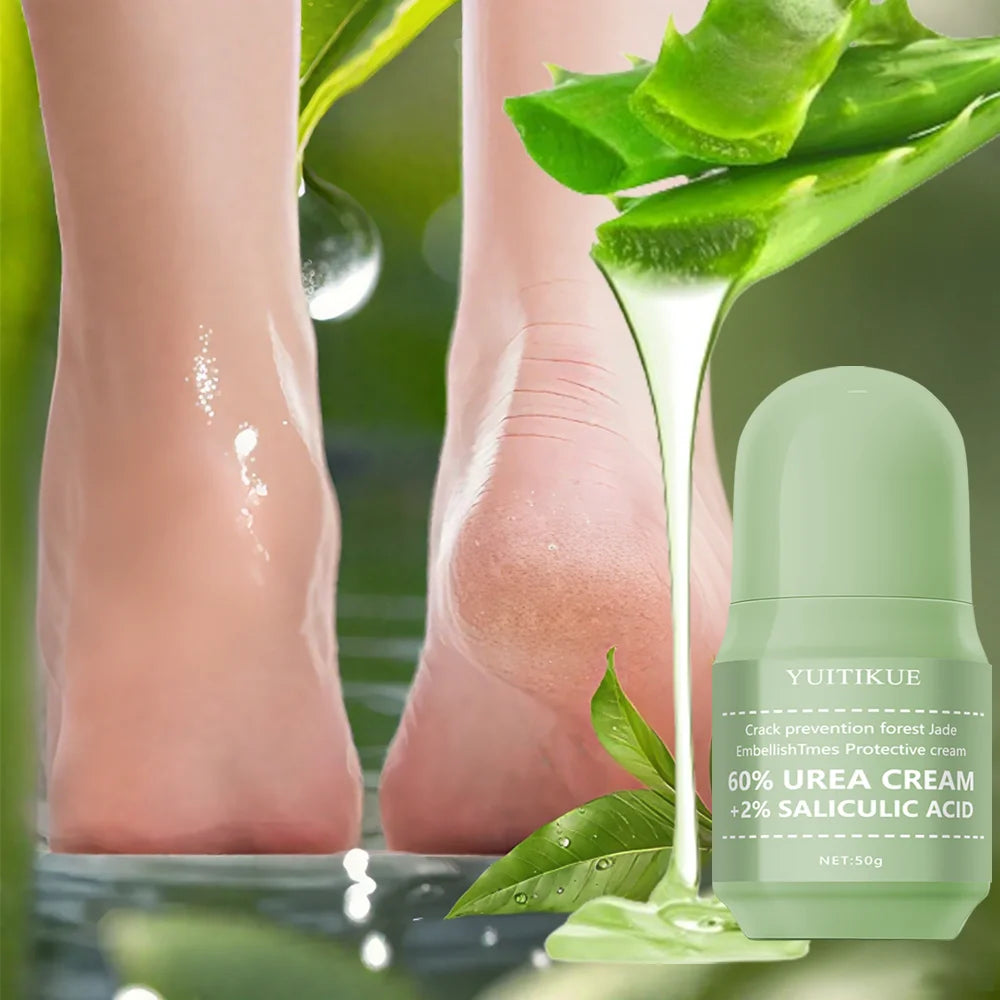 Urea Foot Cream 50g - 2-Week Cracked Heel Repair, with 2% Salicylic Acid, Fast Absorption Non-Greasy, for All Skin Types Oasis Select