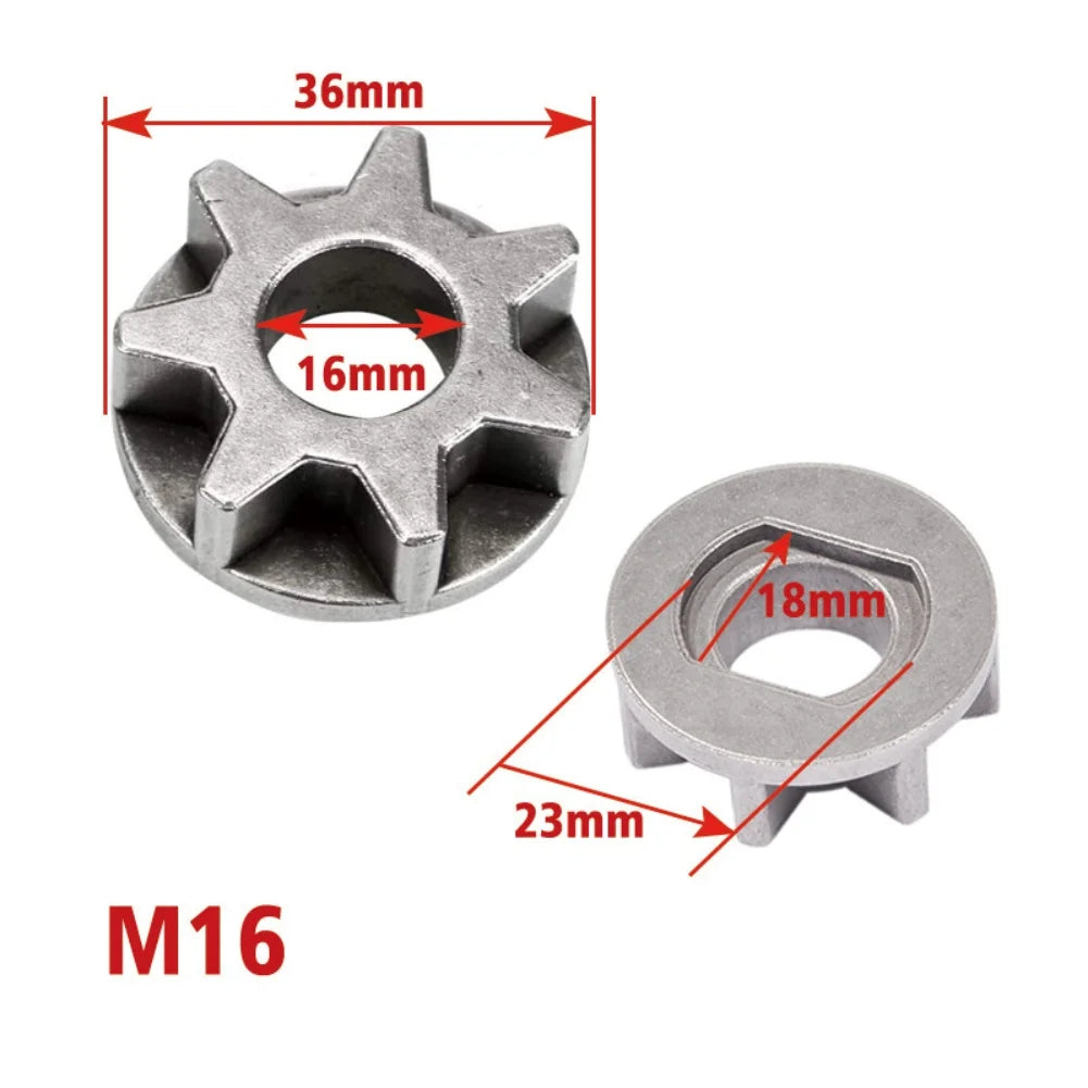 M10 M14 M16 Sprocket Chainsaw Gear Set for Angle Grinders Chainsaw Gear Set Oasis Select