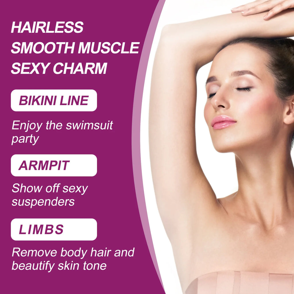 OceAura Painless Hair Removal Spray – Depilatory Mousse Cream Depilatory Mousse Spray Oasis Select