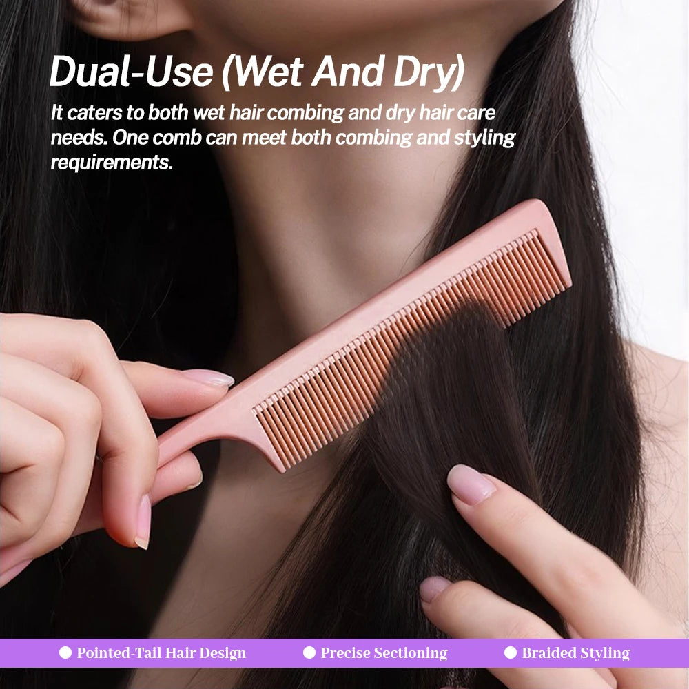 Pointed Tail Comb Set 3/5/10 Pcs – Anti-Static Hair Pick Hair Styling Comb Oasis Select