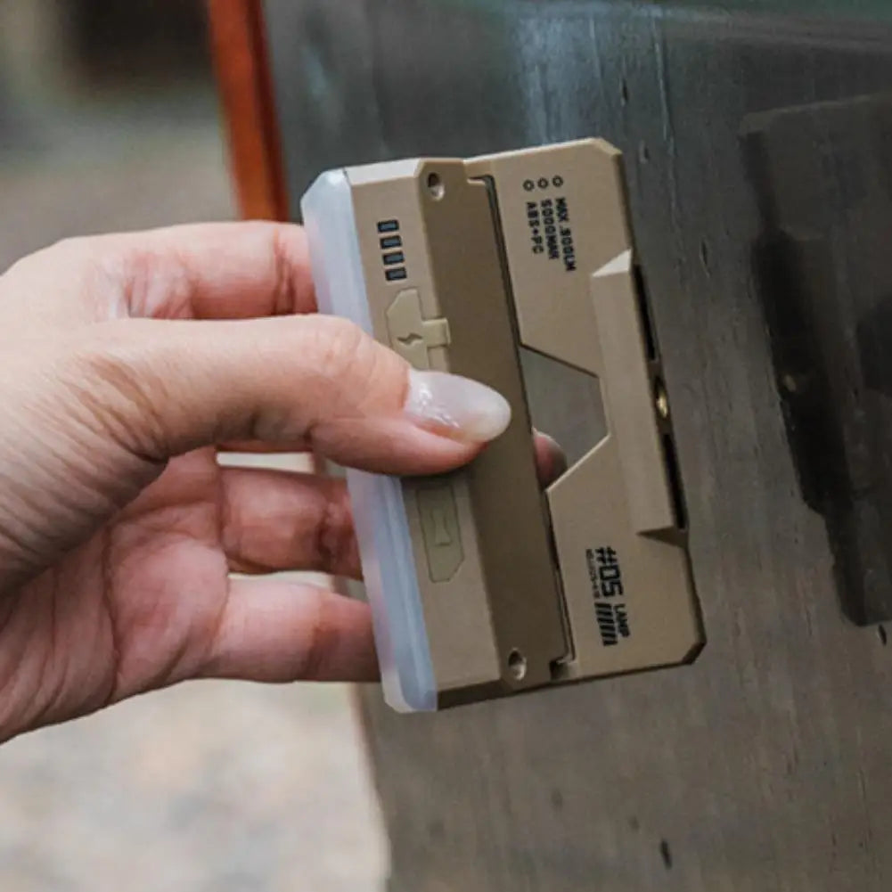 Card-Style Camping Lamp | 900LM Magnetic Base & 7 Modes