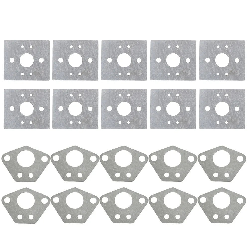 20PCS Carburetor Gasket For CG430 For CG520 For BC430 For BC520 Chainsaw Trimmer Brush Cutting Machine Engine Accessories Oasis Select 20pcs