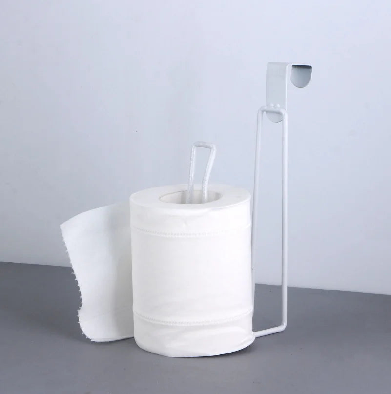 No Drill Wall Mounted Stainless Steel Toilet Paper Holder, Space Saving Bathroom Tissue Rack for Indoor and Outdoor Use Oasis Select