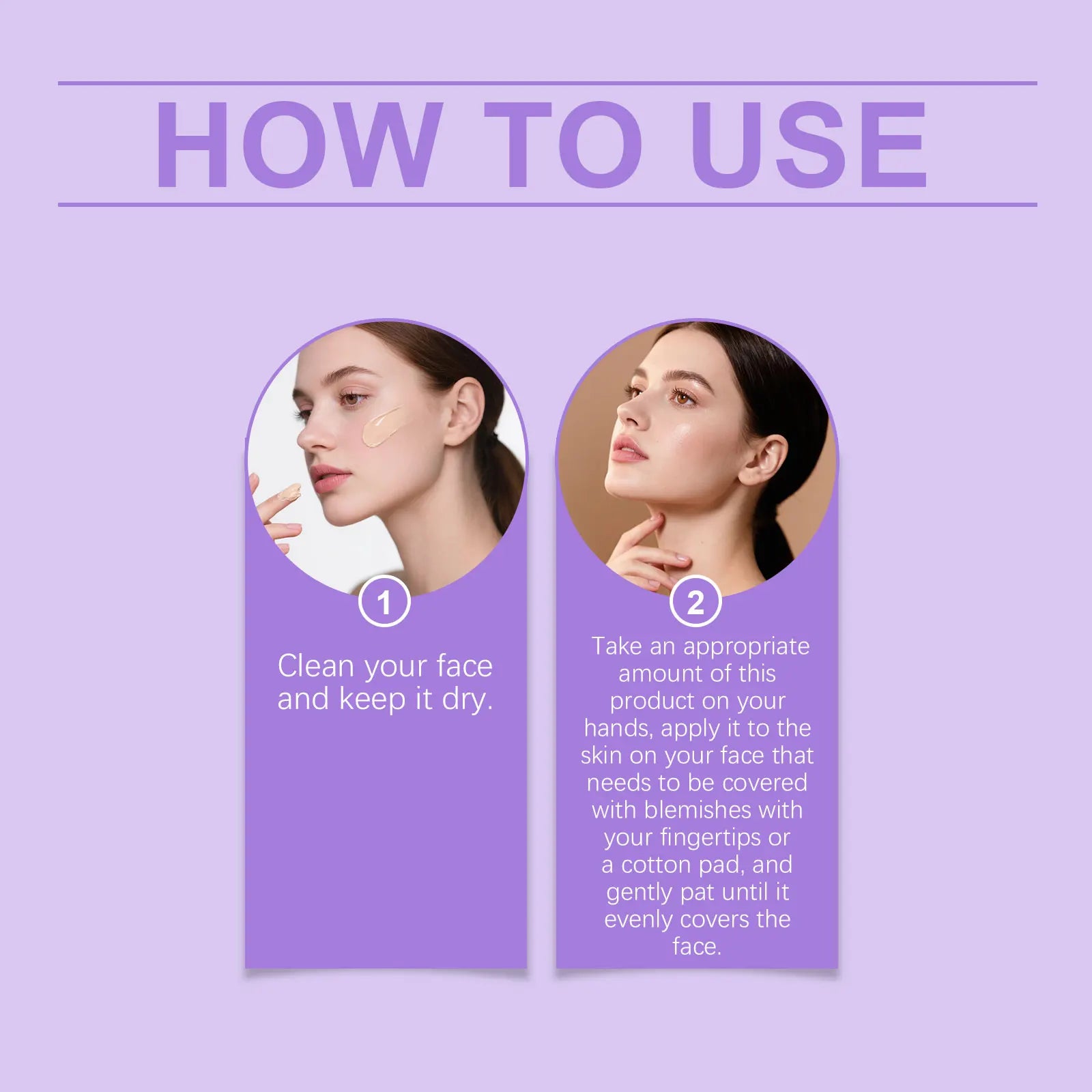 2-in-1 BB Cream Moisturizing Serum Flawless Foundation Concealer Multifunctional Lightweight Brighten Base Makeup Sensitive Skin Oasis Select