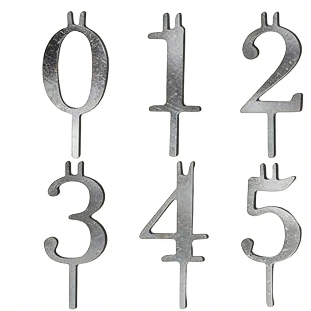 Number Candles 0–9 Birthday Cake Topper | Color Changing Set