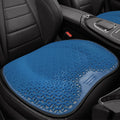 Car Gel Cushion Honeycomb Design Summer Car Gel Seat Cushion Breathable Thread Seat Pad Elastic Gel Car Seat Cushion Accessories Oasis Select others FH-Gel- Blue 1PC Spring And Summer