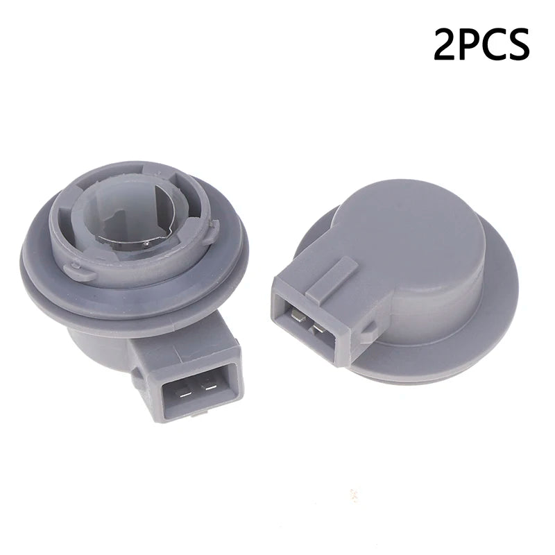Automotive 2Pin Halogen Bulb Socket; Pair of P21W Lamp Holder Brake Light Connector. Oasis Select