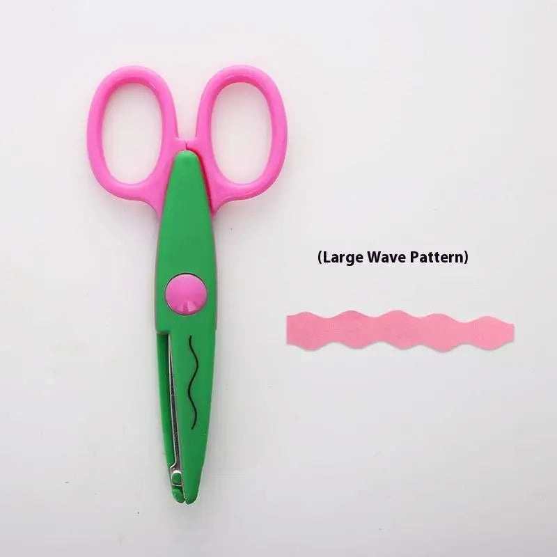 Wavy Lace Edge Scissors for Kids, Scrapbooking & Crafts