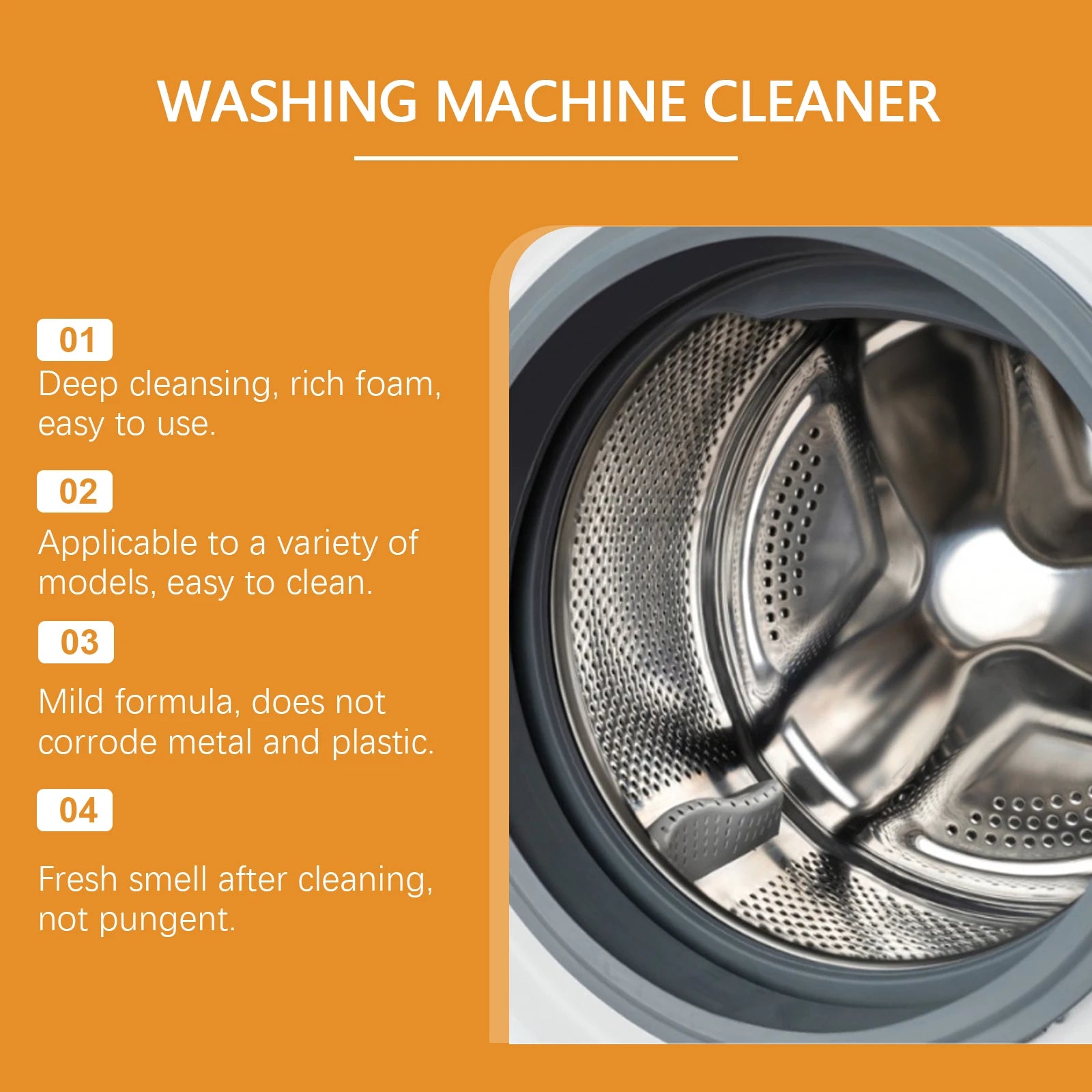 Jakehoe Washing Machine Cleaner For Cleaning Inner Drum Of Washing Machines Removing Stains Household Daily Care Cleaning Agent Oasis Select