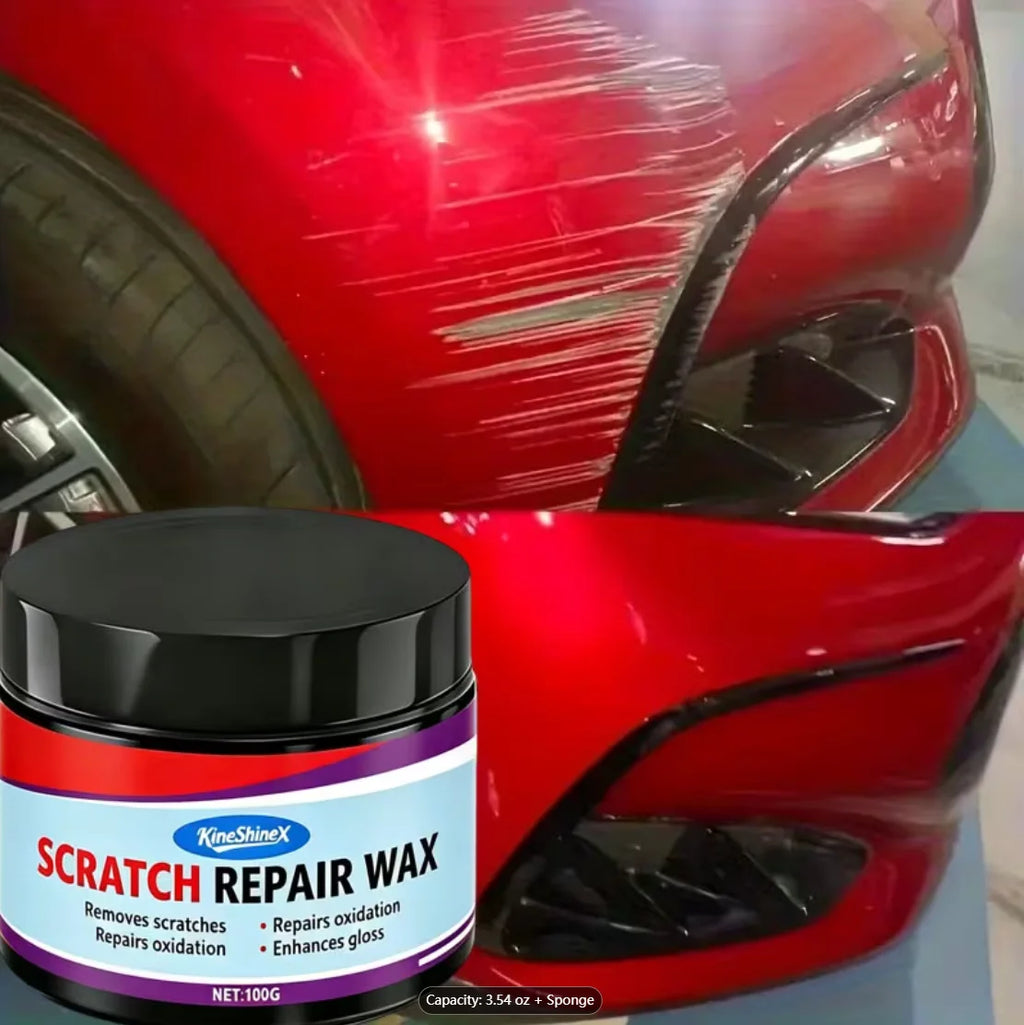 Professional Scratch Repair Wax | Fast-acting scratch remover for multiple surfaces. Suitable for cars, motorcycles, furniture a Oasis Select