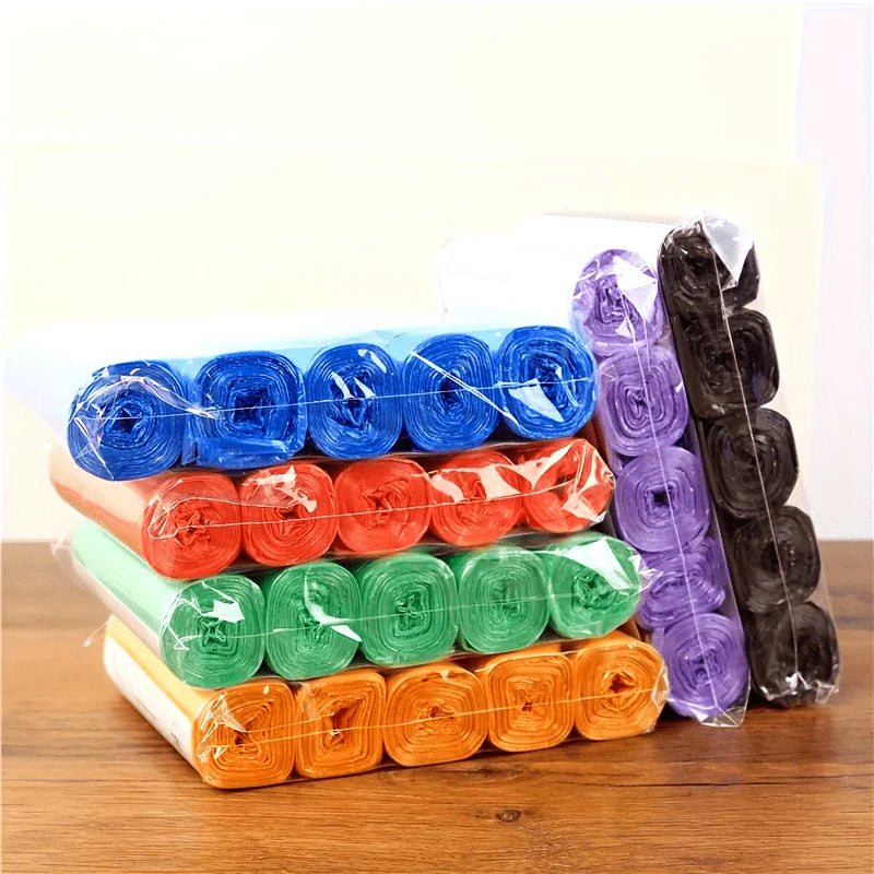 5 packs of 60 disposable garbage bags - suitable for homes, kitchens, offices - suitable for Halloween and Christmas gifts Oasis Select