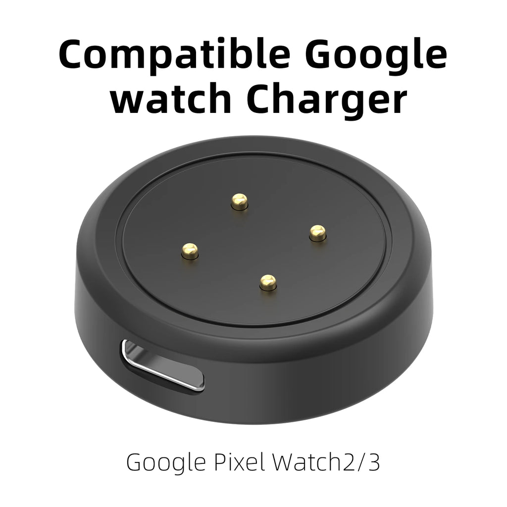 USB Charger Dock for Google Pixel Watch 3 & 2 with Lanyard Smartwatch Charger Oasis Select