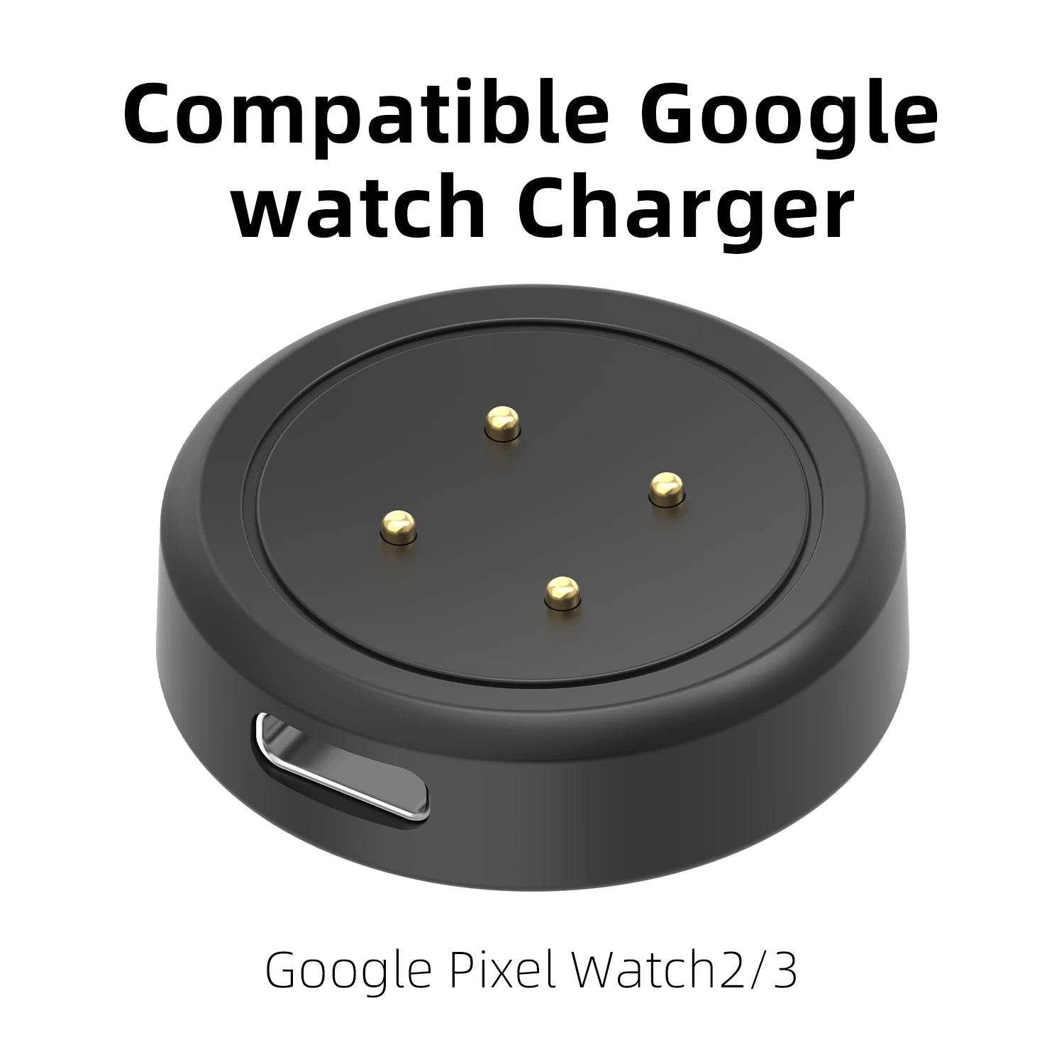 USB Charger Dock for Google Pixel Watch 3 & 2 with Lanyard Smartwatch Charger Oasis Select