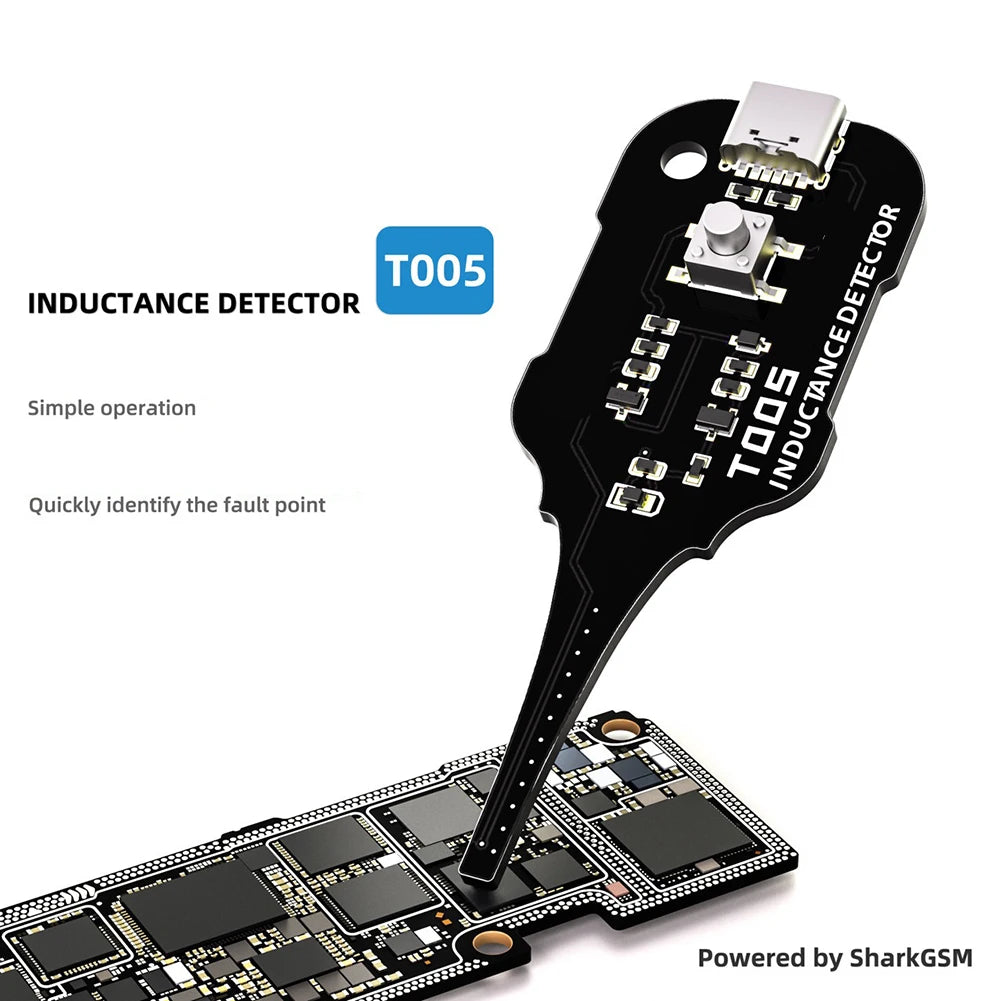 CT-1 Motherboard Coil Tester Inductor Detection Tool For Electromagnetic Induction Quick Fault Check For PCB Oasis Select