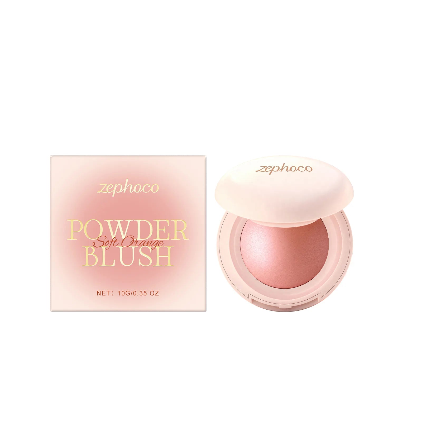 Zephoco Silky Moisturizing Blush – Pigmented Radiant Finish
