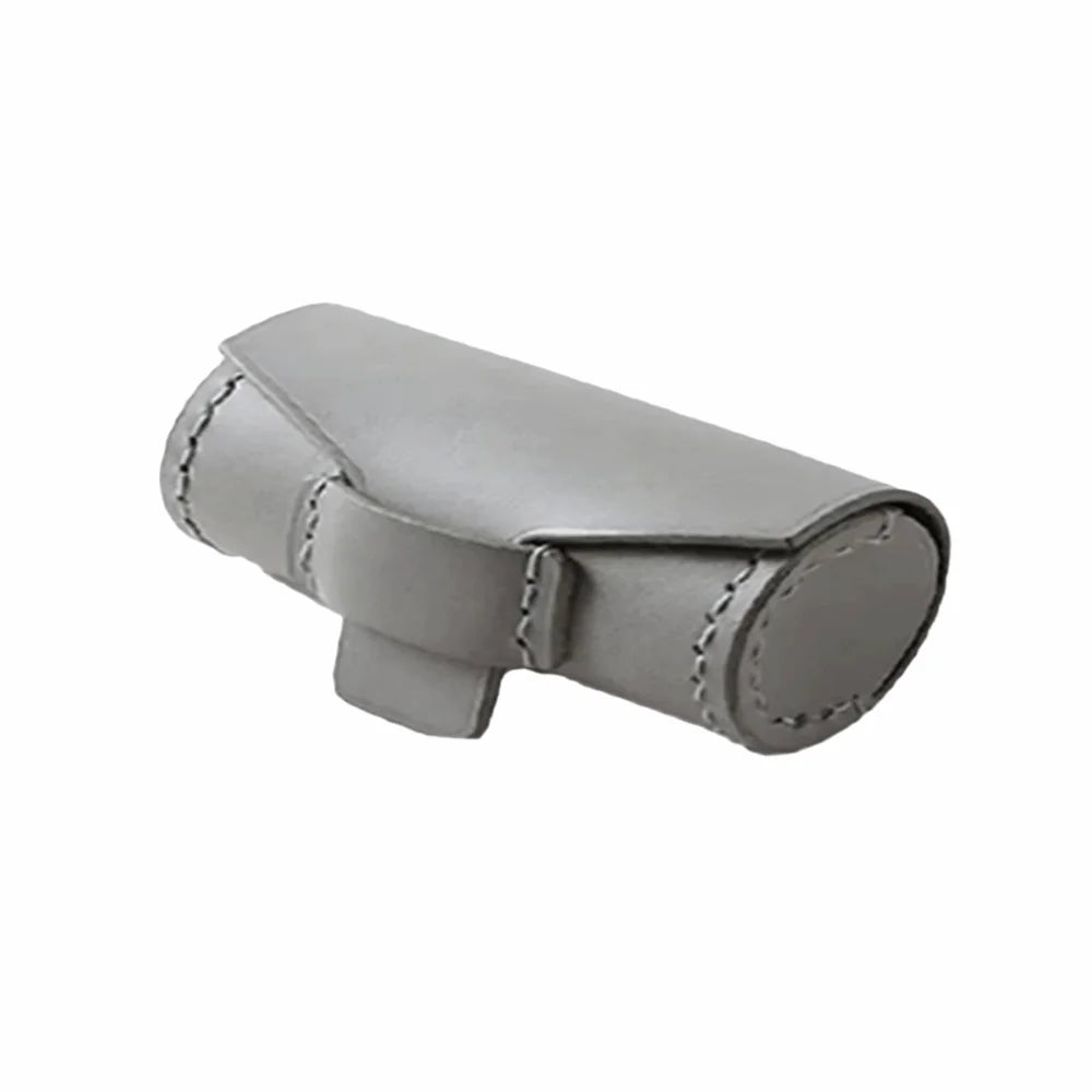 Mini PU Leather Lipstick Case with Keychain | Portable Cover