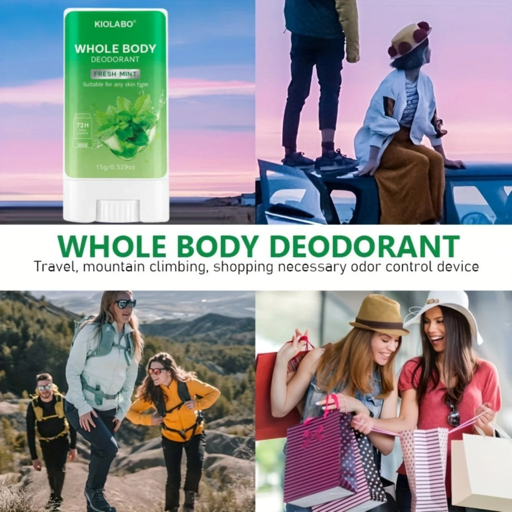 72 hour long-lasting deodorizing, 15g deodorizing and antiperspirant cream, keeps you fresh and dry all day long Oasis Select