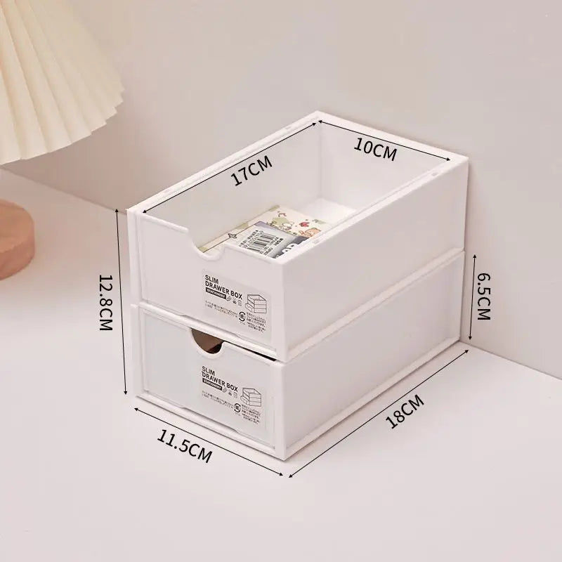 Desktop Multi-Layer Shelf – Stationery, Books & Cosmetics