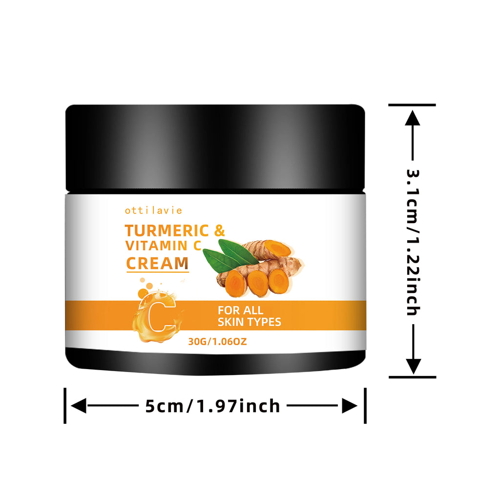 Turmeric & Vitamin C Cream 2pc Set – Hydrating, All Skin Types Face & Body Cream Oasis Select 2pcs 30g
