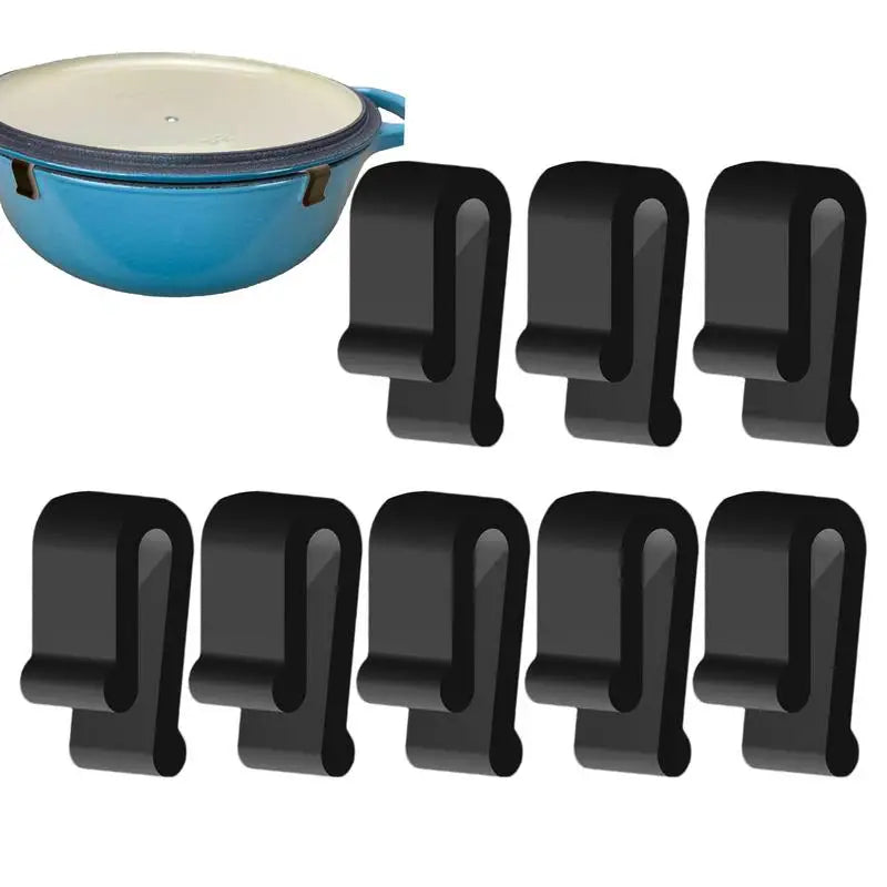 Oven Lid Protector Clips 8X Cookware Protector Clips Cookware Protectors Pan Clips Protective Clips for Display Storage Stacking Oasis Select