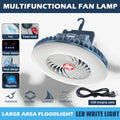 Rechargeable LED Camping Lantern Fan & Power Bank | IP68