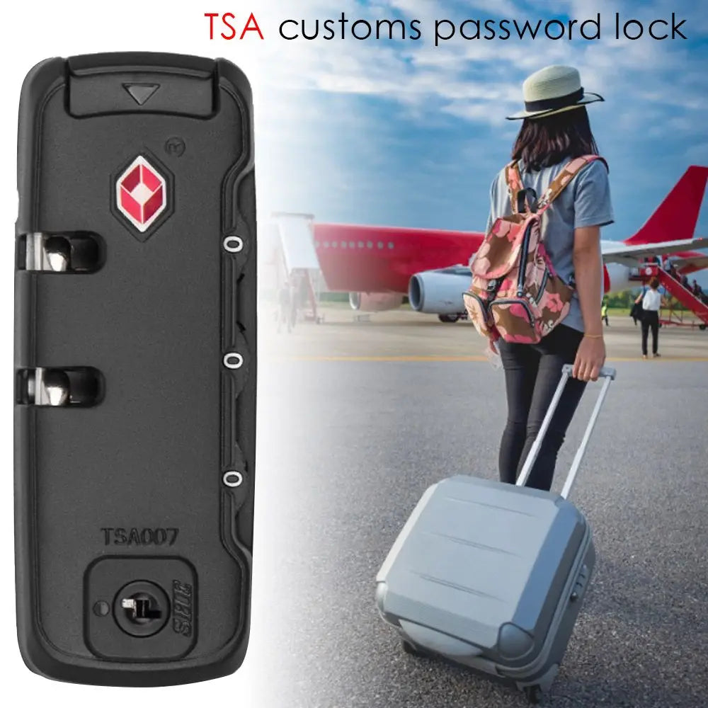 Portable Luggage Protection Security Weatherproof TSA Customs Lock 2 Digit Combination Lock TSA21101 Safely Code Lock Oasis Select