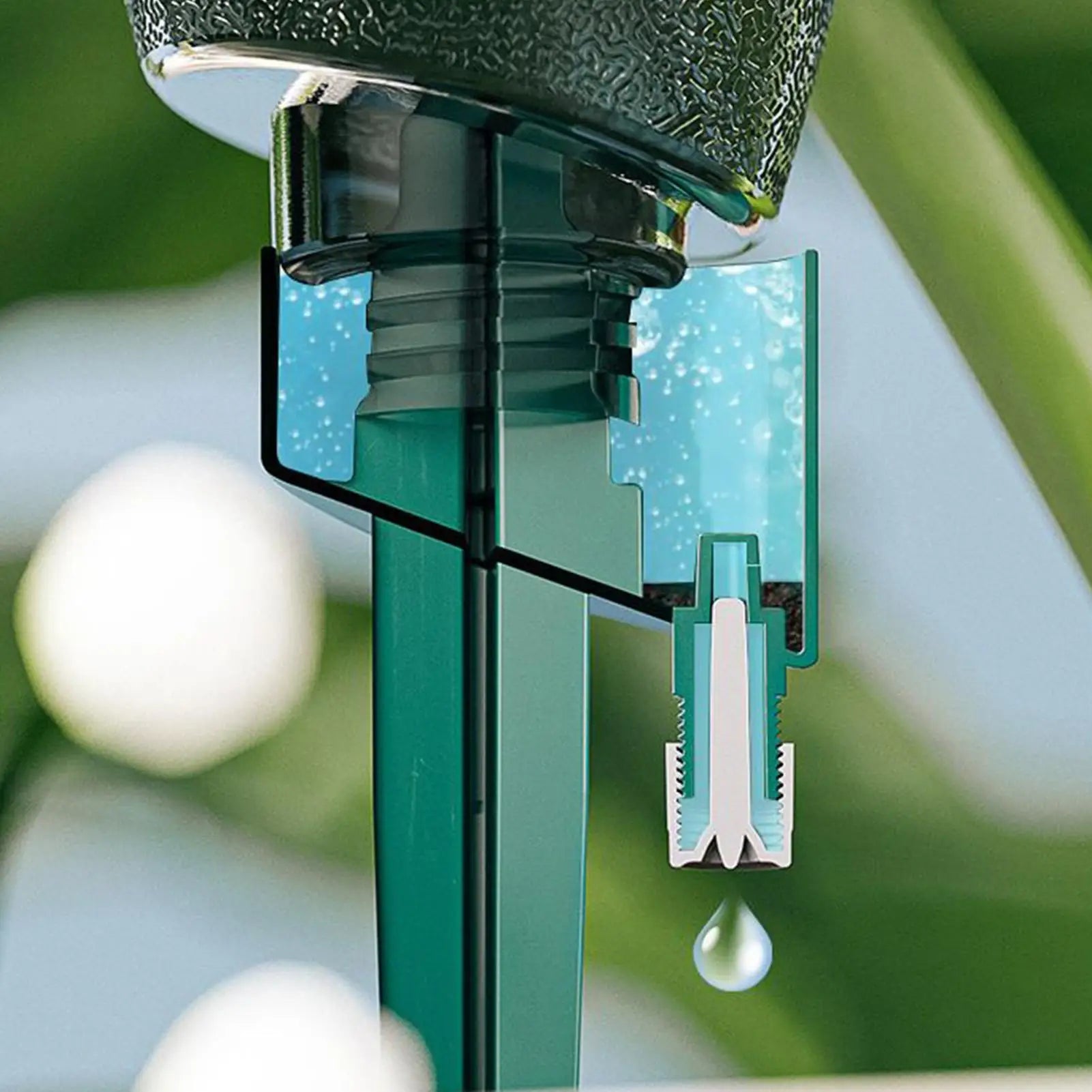 6pcs Automatic Waterer Household Flower Plant Self Watering Device Automatic Drip Irrigation System for Indoor Outdoor Gardening Oasis Select