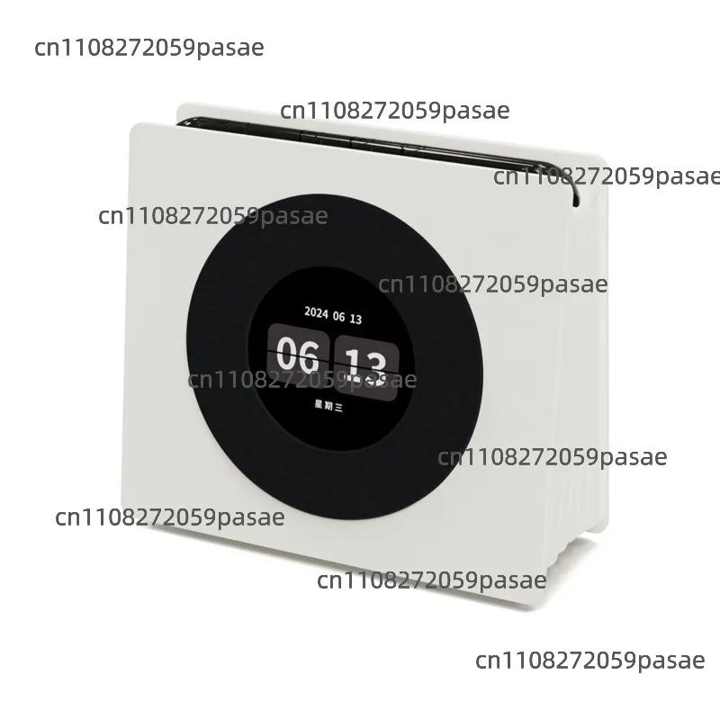 Retro Vinyl Bluetooth Speaker with Floating Lyrics Display