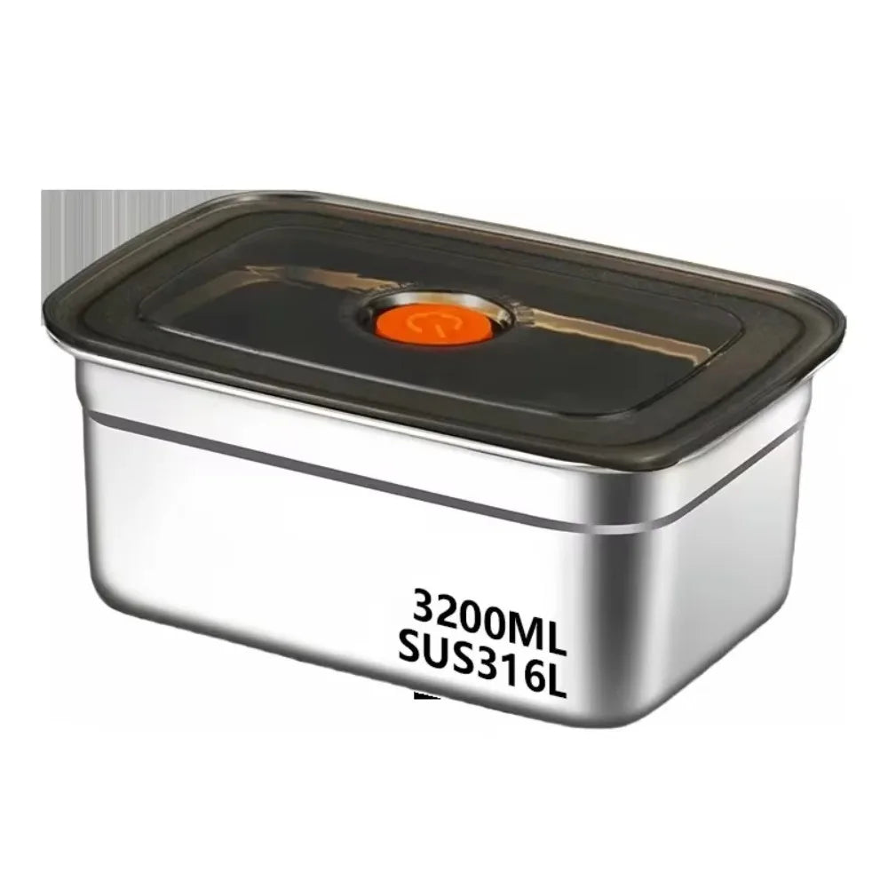 316 Stainless Steel Leak-Proof Bento Lunch Box | 500–3000ml