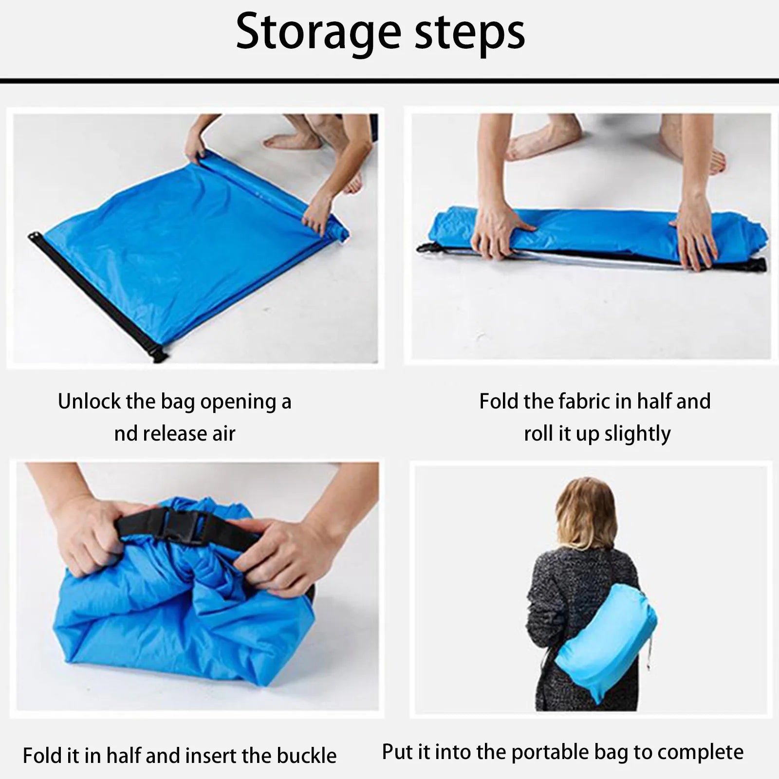 Outdoor Air Lazy Inflatable Sofa Bag Portable Camping Sofa Air Sleeping Bag Lunch Break Mattress Music Festival Concert Recliner Oasis Select