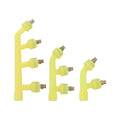 Generic Brass Spray Nozzle Deinsectization Cooling Watering Nozzle 2/3/4 Hole Water-saving Atomizing Nozzle Vegetable Oasis Select 3 Holes