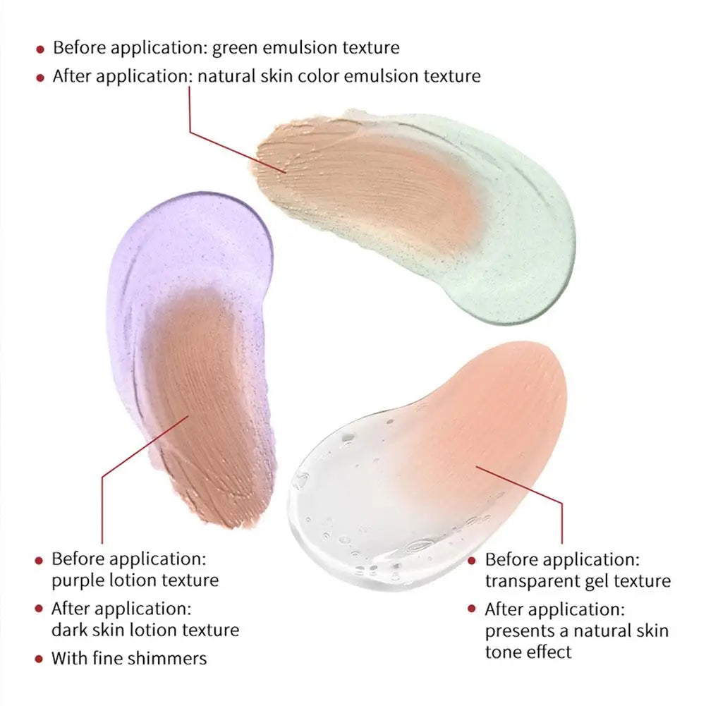 Centella CC Cream Change Color Moisture Cream Makeup Foundation Full Coverage Hydration and Oil Control Korean Makeup Oasis Select
