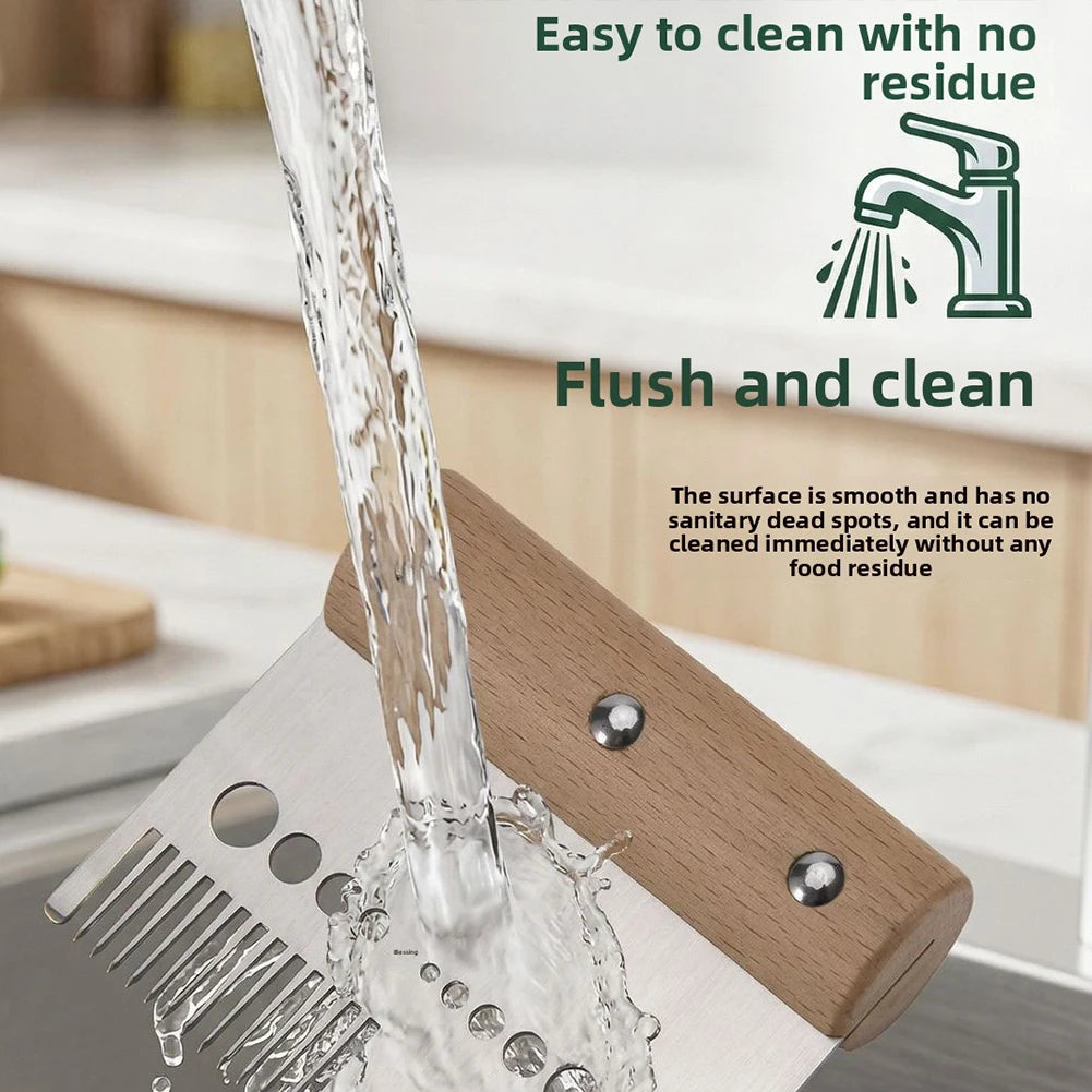 Multi-Blade Scallion Shredder | 304 Stainless Steel Julienne Tool