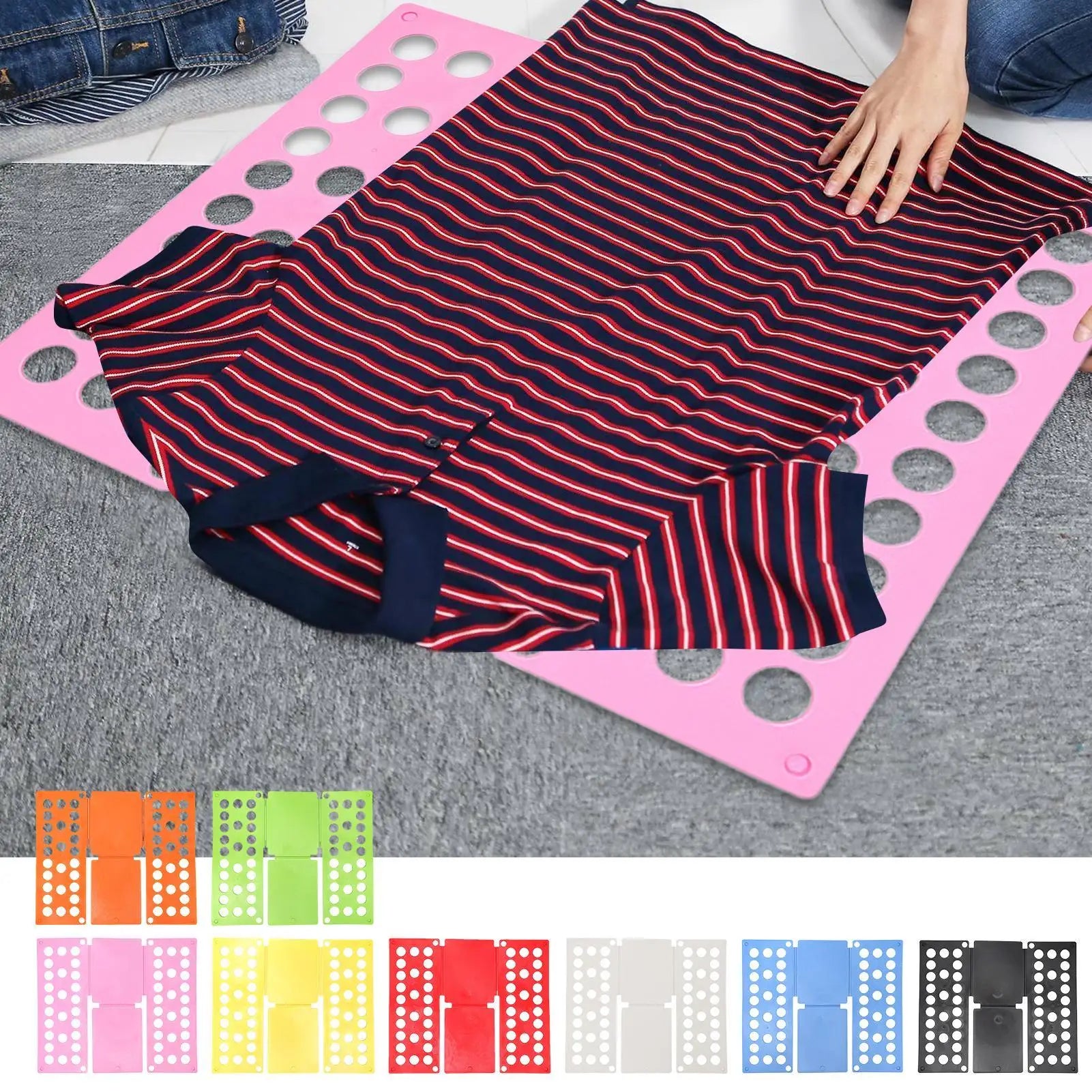 Folding Clothes Board Laundry Folder Home Storage Tool Fold Helper Household Liner Sorter Foldable Laundry Organizer for Home Oasis Select