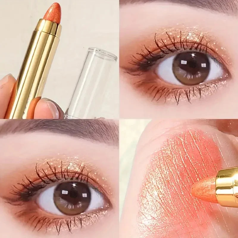 Double-Sided Eyeshadow Stick – Glitter & Matte Highlighter Pen