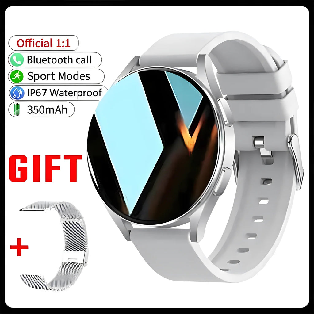 Bluetooth Call Smart Watch Pro 1.39-Inch Custom Dials Music Sports Men Women Watch 6 Health Monitor Smartwatch For Android IOS Oasis Select Wh22Milan