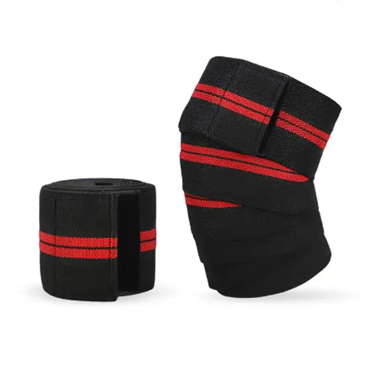 Knee Compression Wraps for Weight Lifting & Squat Training Knee Compression Wraps Oasis Select 1PCS