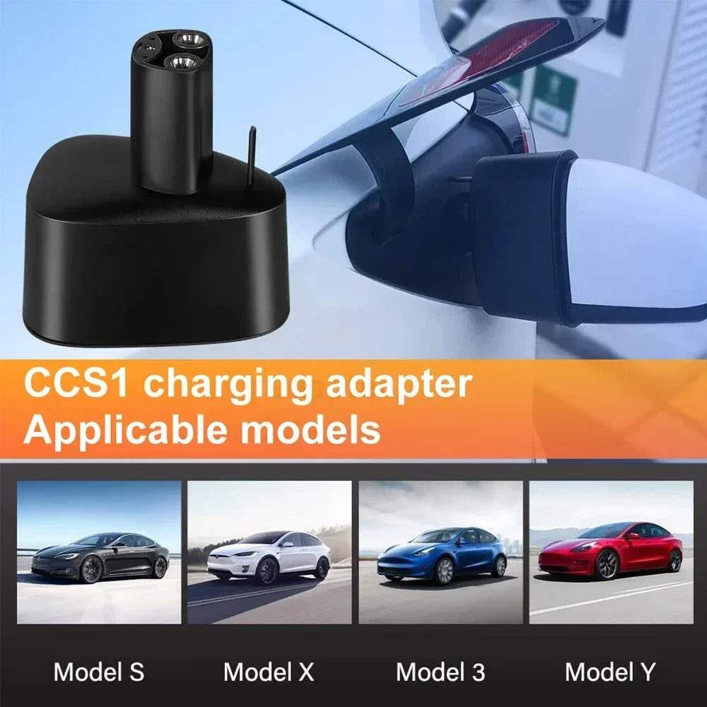 For Tesla Model 3/X/Y/S EV Charger DC Adapter CCS1 To Tesla 250KW Electric Vehicle Convertor Charging Station COMBO Converter Oasis Select