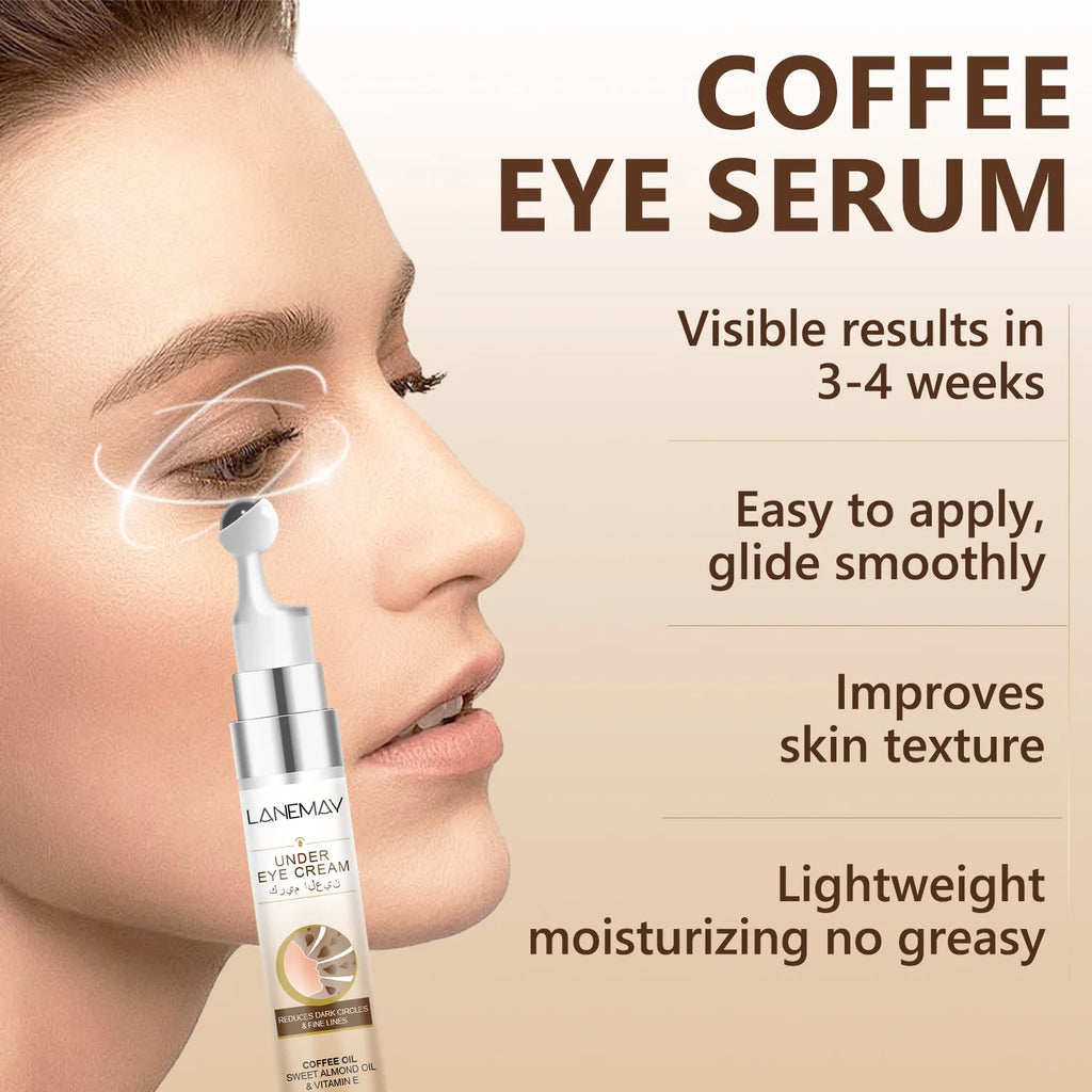 Lanemay Coffee Oil & Sweet Almond Eye Cream 15g | Vitamin E