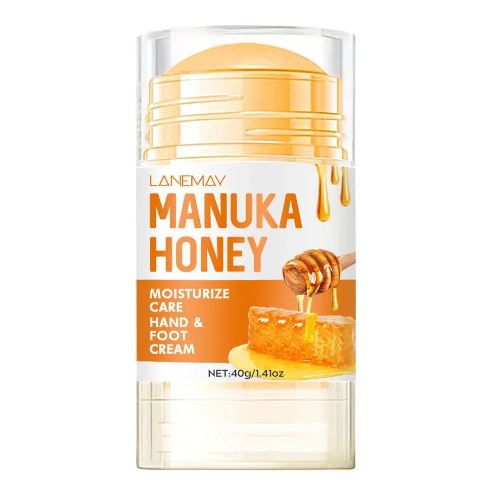 Ultra-Hydrating Beeswax Foot Cream Shea Butter Coconut Oil for Softening Dry Cracked Feet Gentle Exfoliation Daily Foot Care Oasis Select 40g