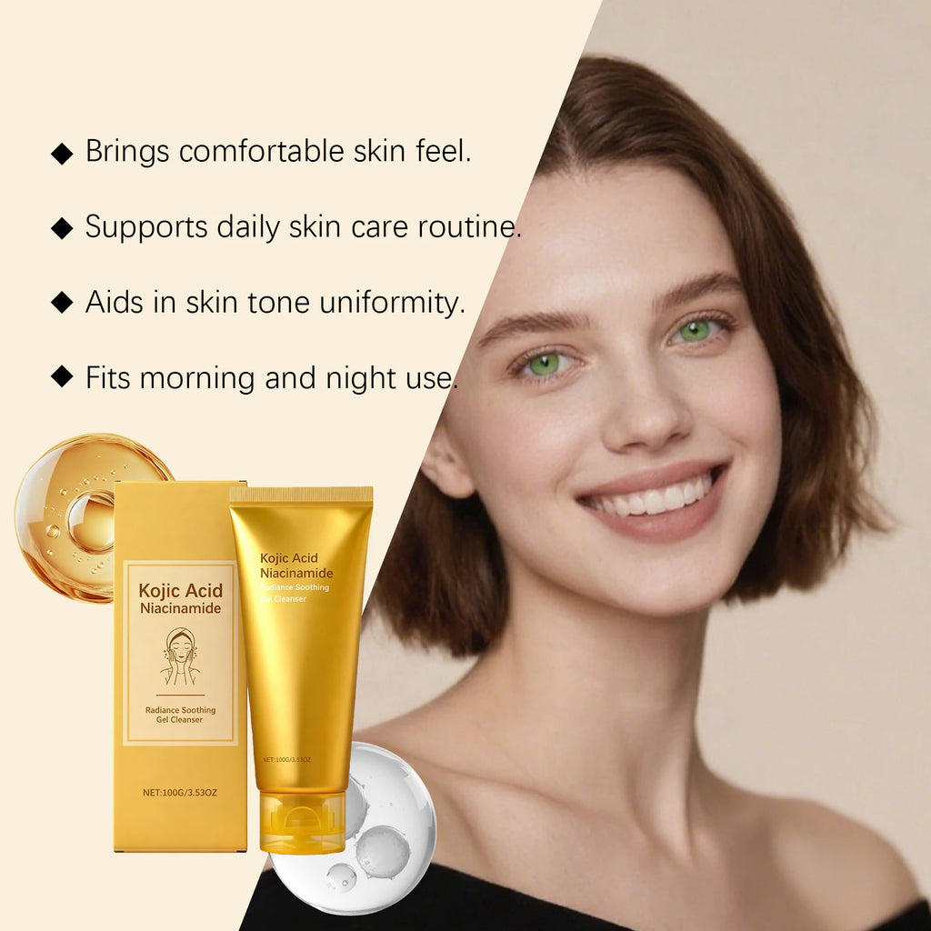 Allantoin Exfoliating Facial Cleanser – Oil Control & Clear Pores Facial Cleansing Gel Oasis Select