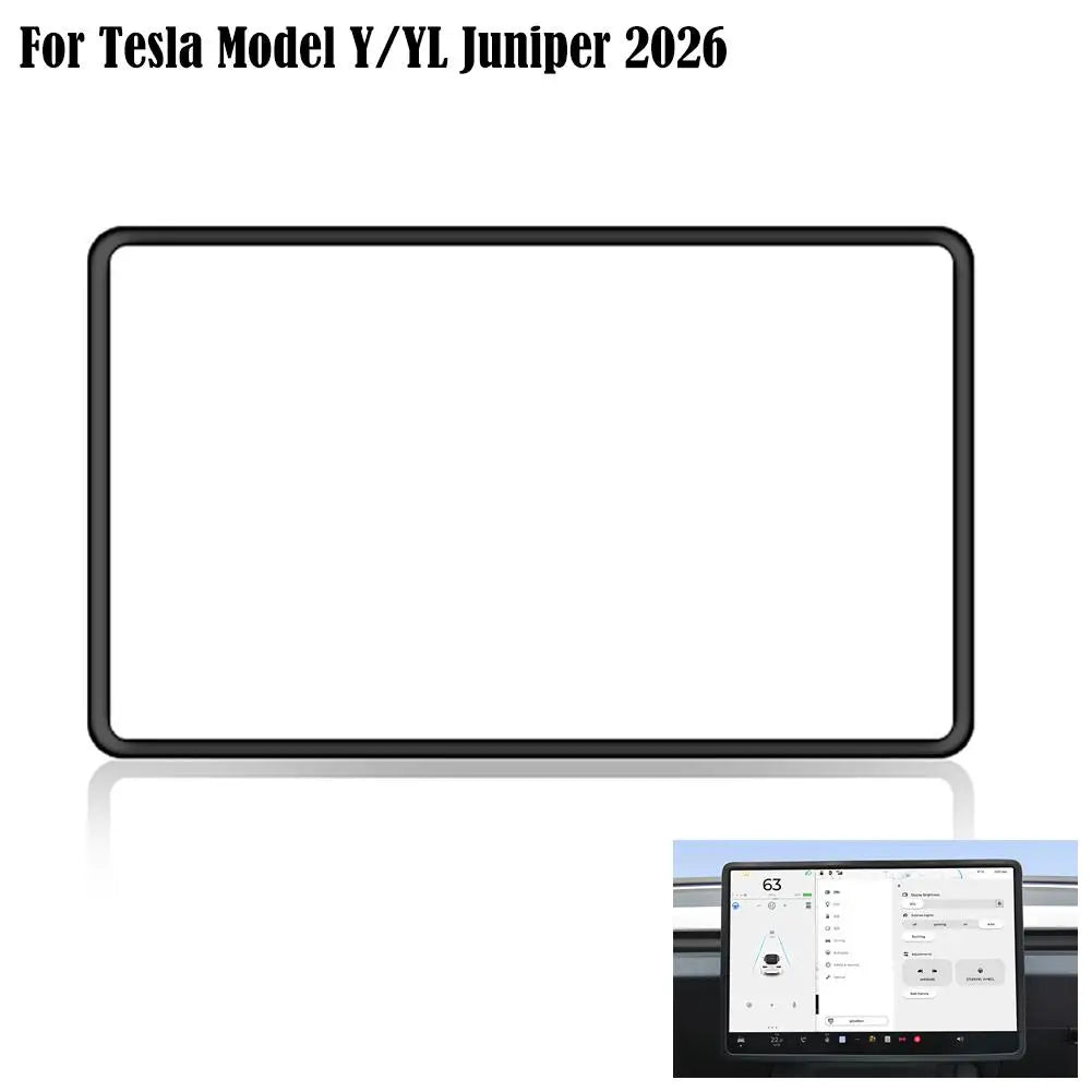 Tesla Model Y Juniper 2026 16" Screen Protector Frame Cover