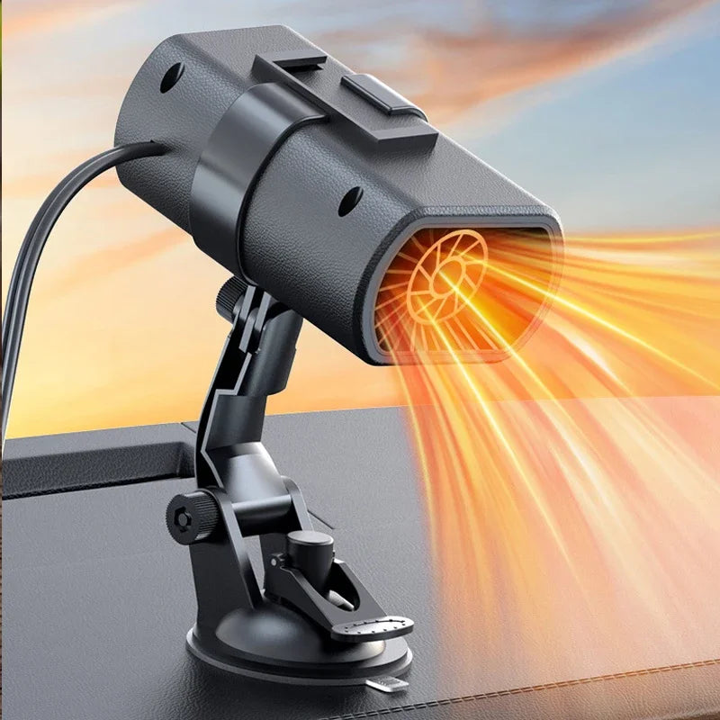 12V 200W Defrosting Demister Car Heater Fans Defogger Windshield Frost Snow Mist Removal Heating Dryer Window Car Accessory Oasis Select
