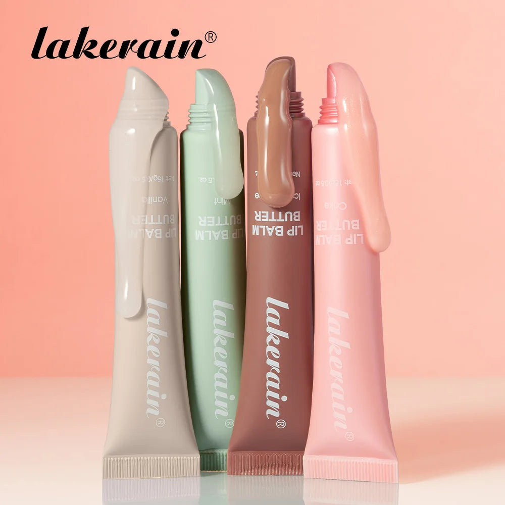 Hydrating Lip Balm Moisturizing Mirror Lip Gloss Lip Vanilla Mint Iced Coffee Cake Smell Non-greasy Transparent Lip Oil Makeup Oasis Select