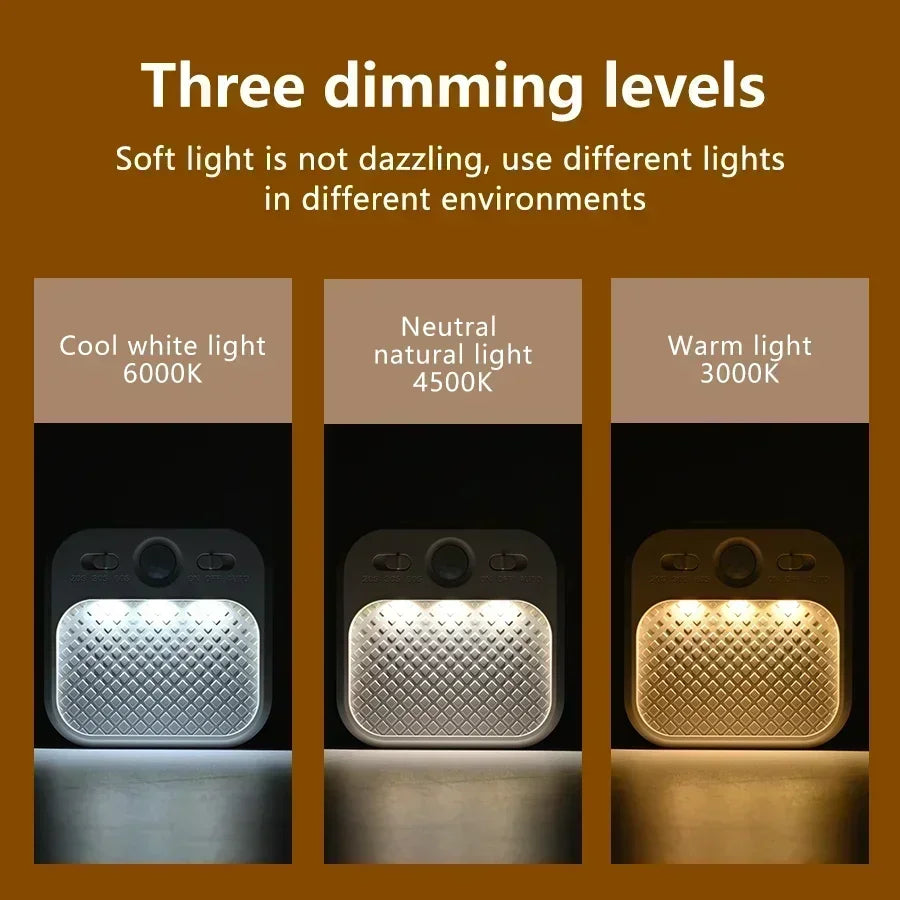 Motion Sensor LED Night Light – Rechargeable Wireless Cabinet Lamp Motion Sensor Night Light Oasis Select