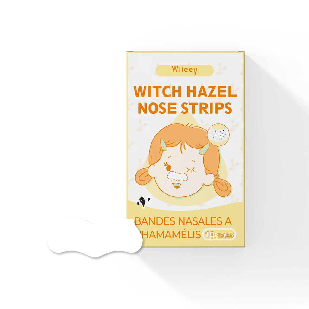 Blackhead Removal Nose Strips – Deep Cleanse & Moisturize 10 Pack Blackhead Nose Strips Oasis Select WITCH HAZEL
