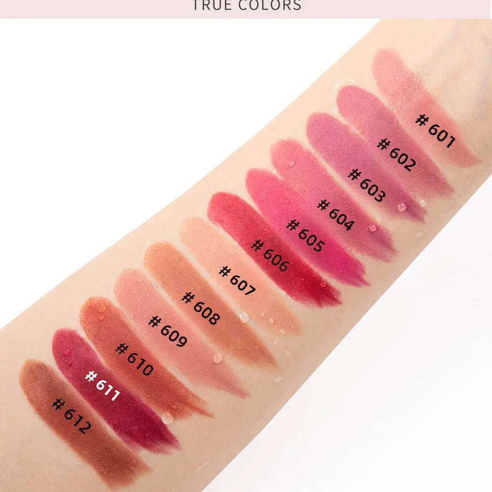 HANDAIYAN Matte Nude Lipstick | Velvet Waterproof Long Lasting
